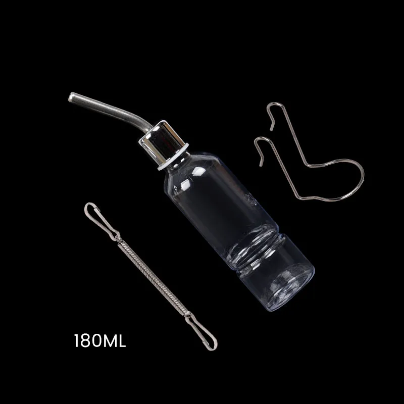 180/350/750ML Plastic Rabbit Drinking Bottle Hamster Cage Water Bottle Dispenser For Bunny Guinea Pig Squirrel Small Pet Feeder - Image 9