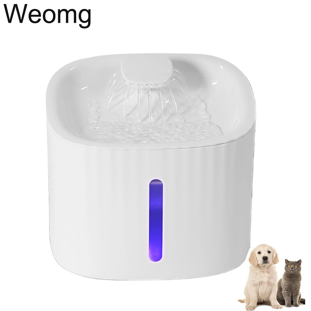 3L Pet Cat Water Fountain USB Automatic Cat Water Dispenser Feeder Bowl LED Light Smart Dog Cat Water Dispenser Pet Drinking