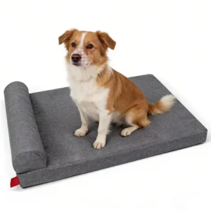Orthopedic Dog Bed Non-Slip Base Pet Bed Pillow Memory Foam with Double Waterproof Washable Cover Washable Sponge Cat Nest