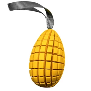 Mango Chew Toy Large Natural Rubber Dog Chew Toy for Aggressive Chewers Treat Dispenser Dental Teeth Cleaning Chew Toys for Sma