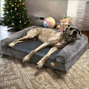 XXXL Large Calming Dog Bed Orthopedic Memory Foam Sofa Couch Waterproof Removable Cover Plush Mat for Small Medium Large Dogs