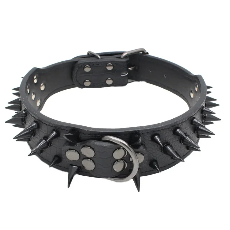 Dog Cat Collar Spiked Studded Pet Necklace For Small Medium Dogs Bulldog Adjustable Anti-Bite Collar P1K7K6 - Image 6