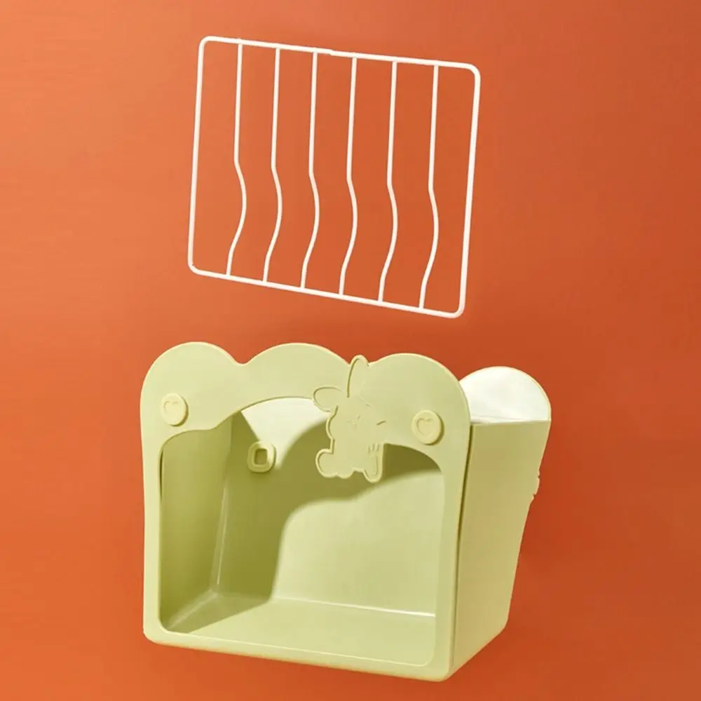 Hanging Rabbit Hay Feeder Fixed Large Capacity Rabbit Grass Rack Feeder Less Waste Plastic Bunny Grass Holder Ferret - Image 2