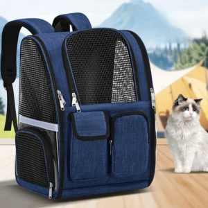 New Dog Bag Portable Shoulder Pet Bag Outdoor Breathable Cat Backpack Large Capacity Backpack Pet Carrier Bag