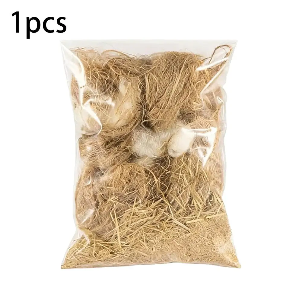 40g Soft Bird Nesting Fiber Jute Blend Natural Cage Bedding for Canaries Goldfinches Javanese Sparrows Parrots to Build Nests - Image 8