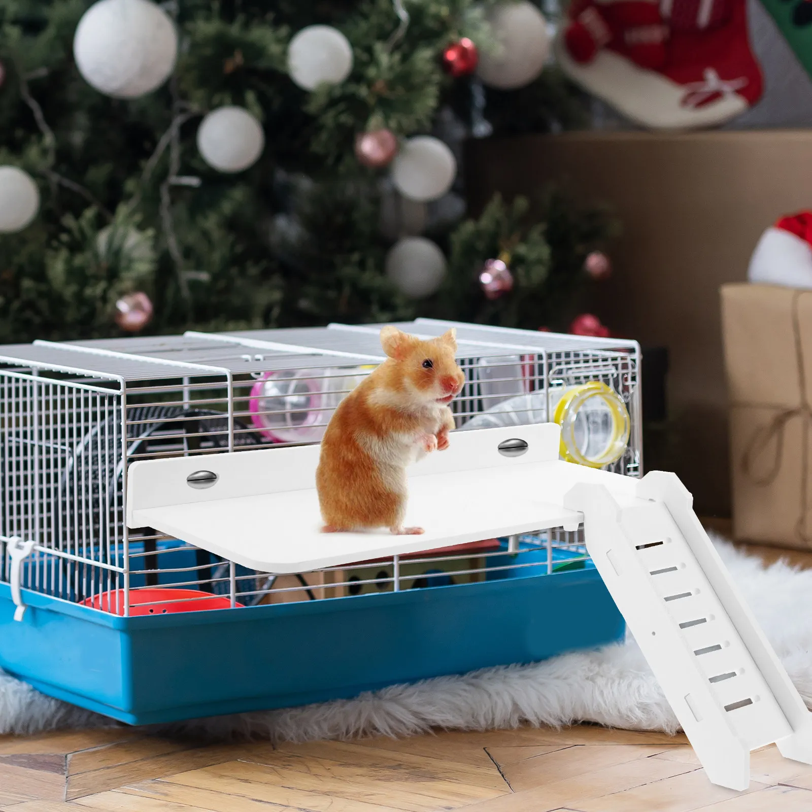 Hamster Cage Platform Strong Bite-Resistant Climbing Board Resting Stand Small Pet Supply Hamsters Gerbils Hedgehogs Accessories - Image 5