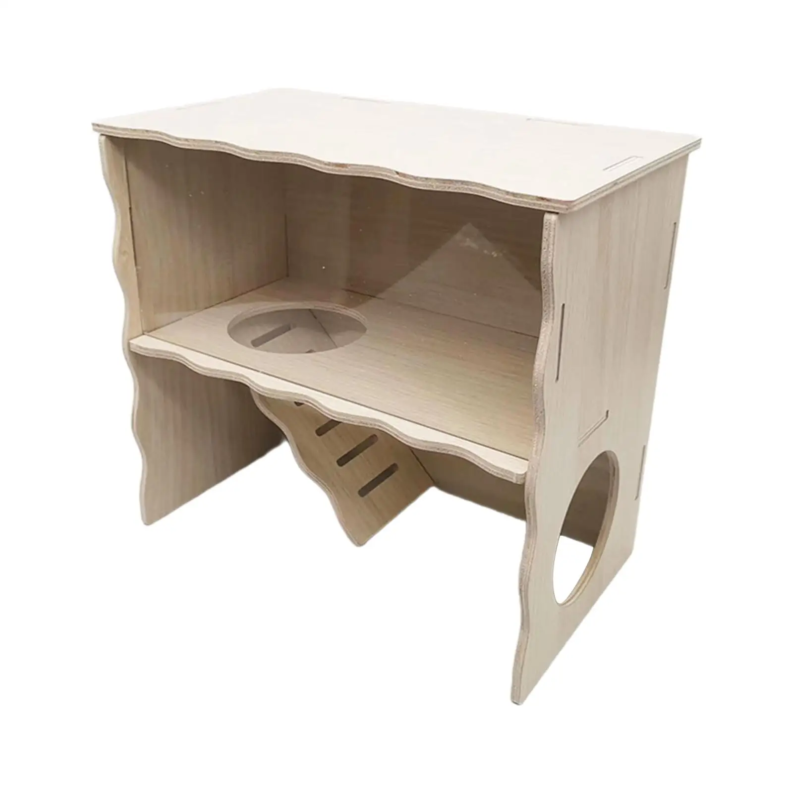 Small Pet House Habitats Decor Hamster House for Hamster Dwarf Mouse Gerbils - Image 6