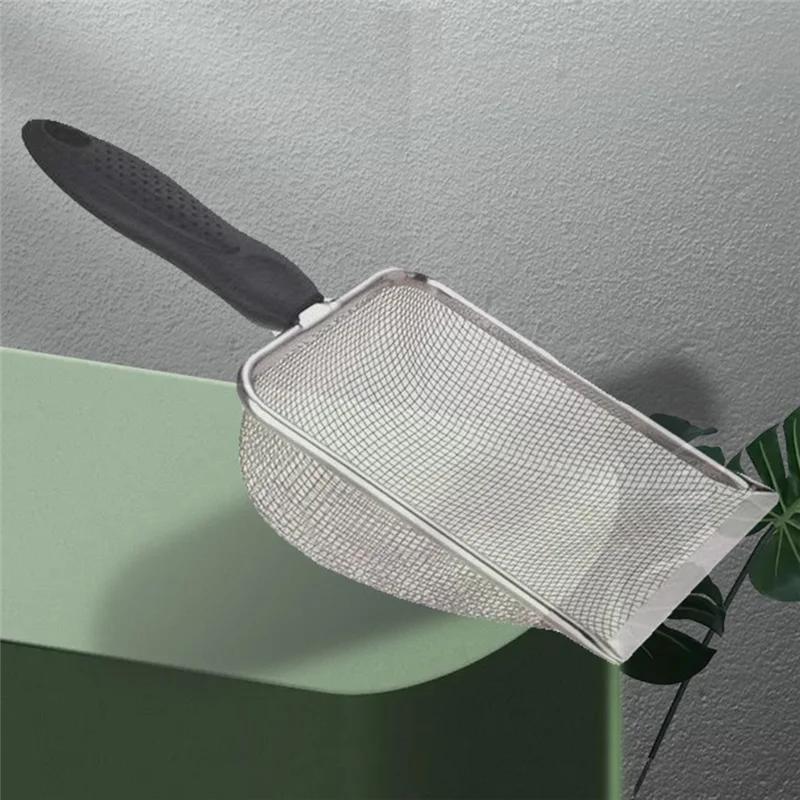 【Superdeals】Beach Net Shovel Children's Filter Sand Spoon Pet Cat Litter Colander - Image 5