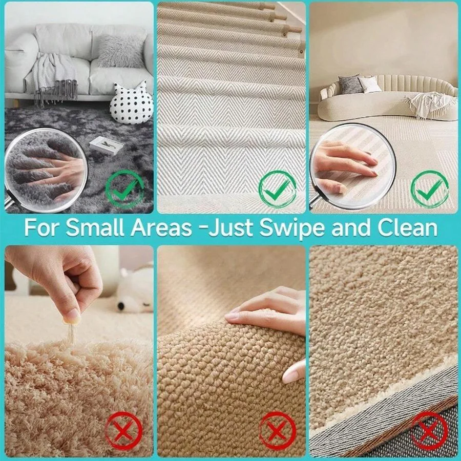 Pet Broom Household Carpet Hair Removal Brush Magic Non-Stick Hair Sweeper for Dog Hair and Hair Mop - Image 2