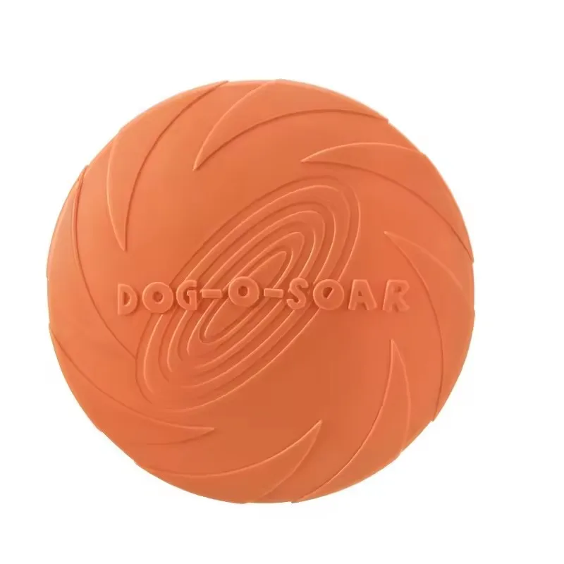 Interactive Silicone Flying Saucer Toy for Dogs Chew Resistant Flying Disc Pet Game Perfect for Puppy Training Fun - Image 6
