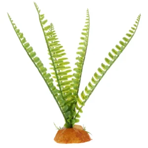 Simulated Reptile Terrarium Artificial Plant Decoration Natural Green Leaves Fake Plants for Reptile Tank Lizard Box Decor