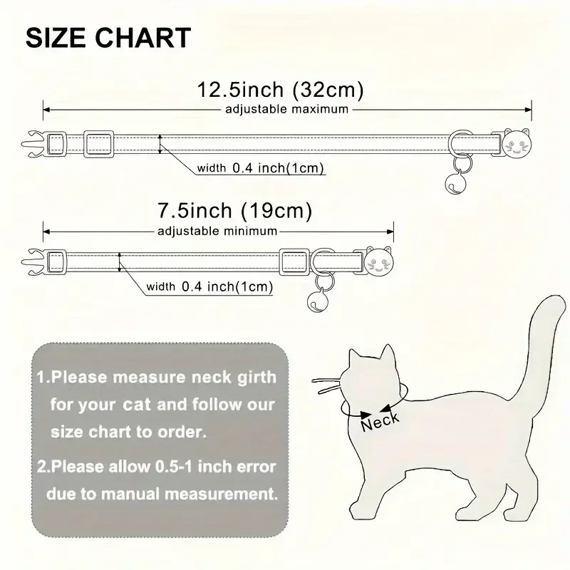 Customize Name Cat Collar Breakaway Corduroy Flower Personalized Id With Bell Pet Products Small Adjustable Kitten Supplies - Image 6