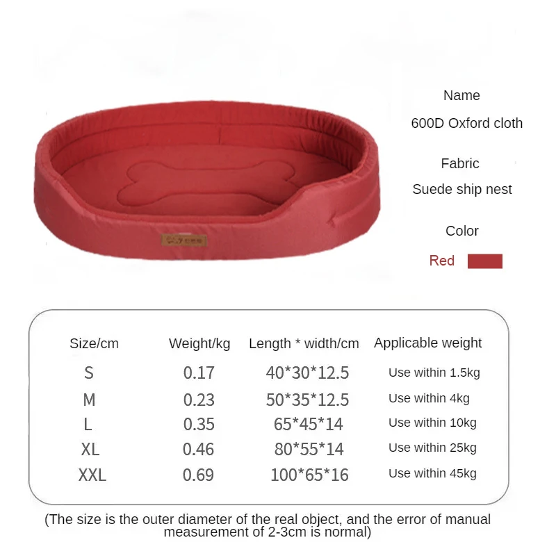 Orthopedic Dog Bed for Large Breeds - Fluffy Washable Pet Sofa Cushion with Non-Slip Base Puppy Cat Mat Small Medium Big Sizes - Image 8