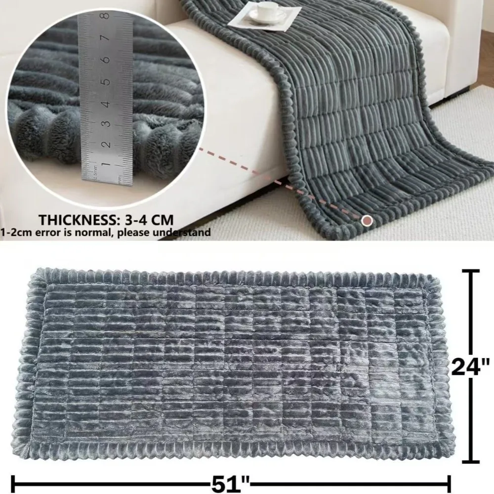 New Durable High Quality Multi-Purpose Backseat Pet Bed Mat Thick Breathable Plaid Dog Bed Washable Dog Car Seat Cover - Image 6