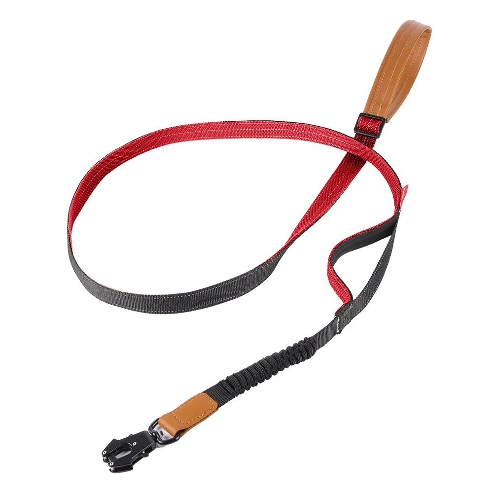 Heavy Duty Tactical Bungee Dog Leash No Pull Dog Leash Shock Absorbing Pet Leashes for Large Dogs Dog Accessories - Image 8