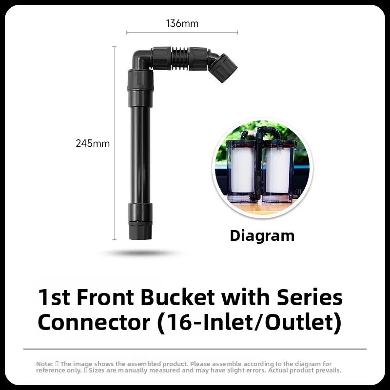 Netlea White Lance No. Pre-Filter Buet External High Densi Sponge Aquarium Filter Pet Fi Tank Water Circulation System - Image 17