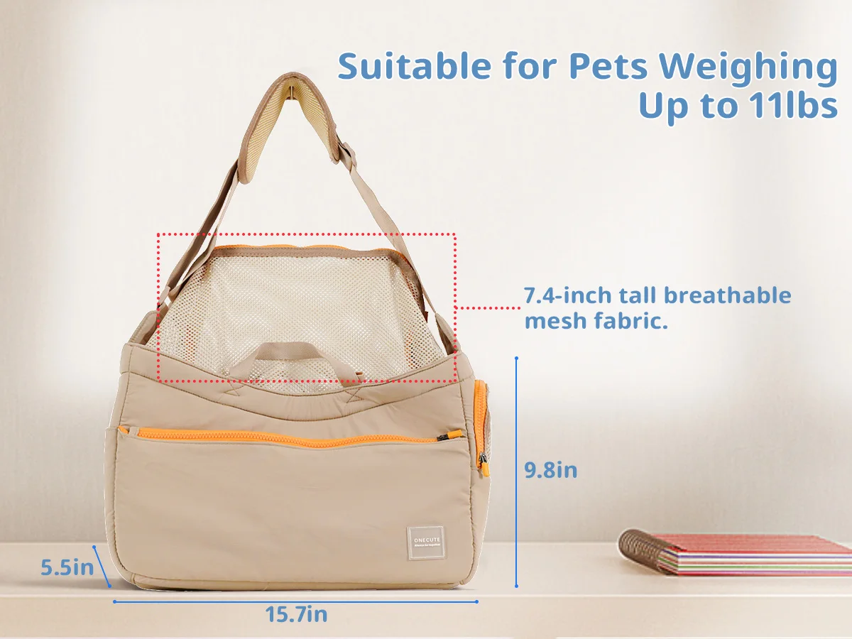 Foldable Pet Carrier Backpack for Small Medium Dogs, Airline Approved Soft Sided Dog Travel Bag with Breathable Mesh - Image 2