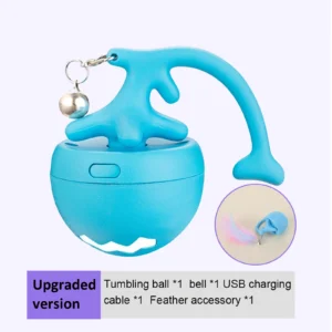 Interactive Cat Toy Reusable Motion Activate Chirping Cat Toy Mouse Catching Game for Pet Hide and Seek Game Accessories