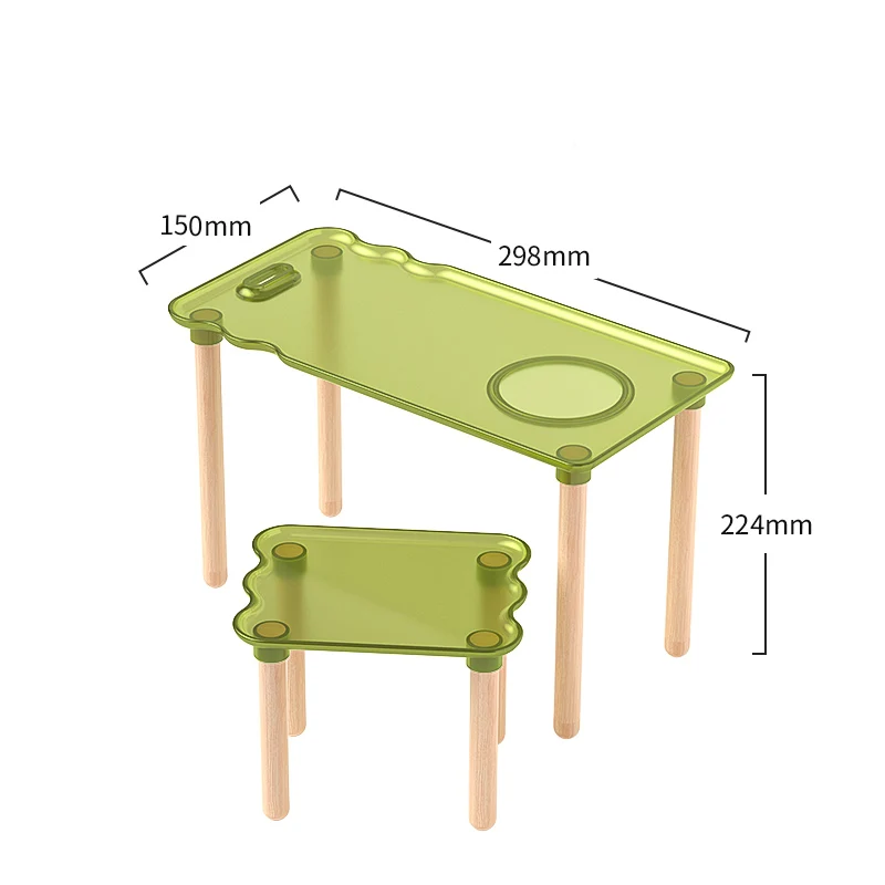 2PCS/Set Stand Platform Hamster Plastic Climbing Pet Toys Golden Bear Landscaping Accessories - Image 12