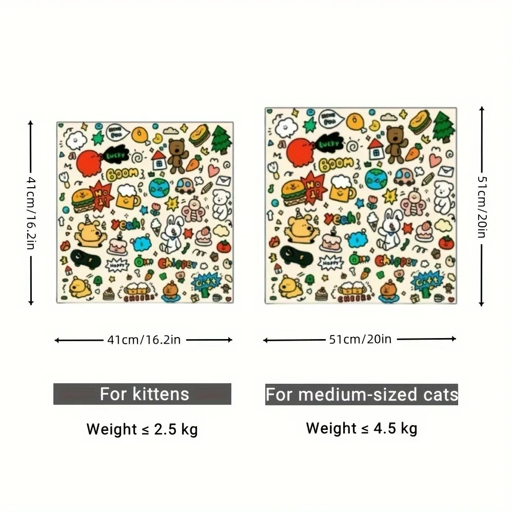 Cat Fixed Cloth Cat Grooming Wrap Soft Pet Protection Sleeve for Cleaning Anti Escape Restraint Cover Pet Self-adhesive Wrap - Image 6