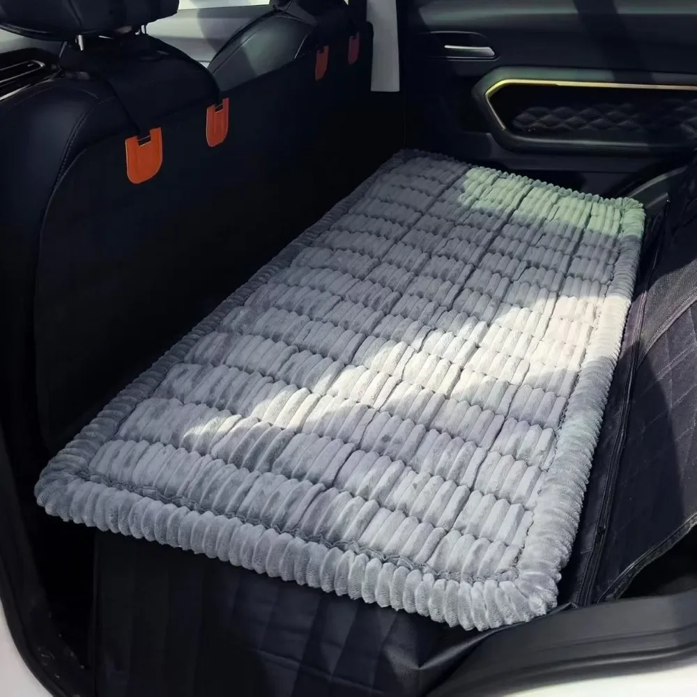 New Durable High Quality Multi-Purpose Backseat Pet Bed Mat Thick Breathable Plaid Dog Bed Washable Dog Car Seat Cover - Image 8