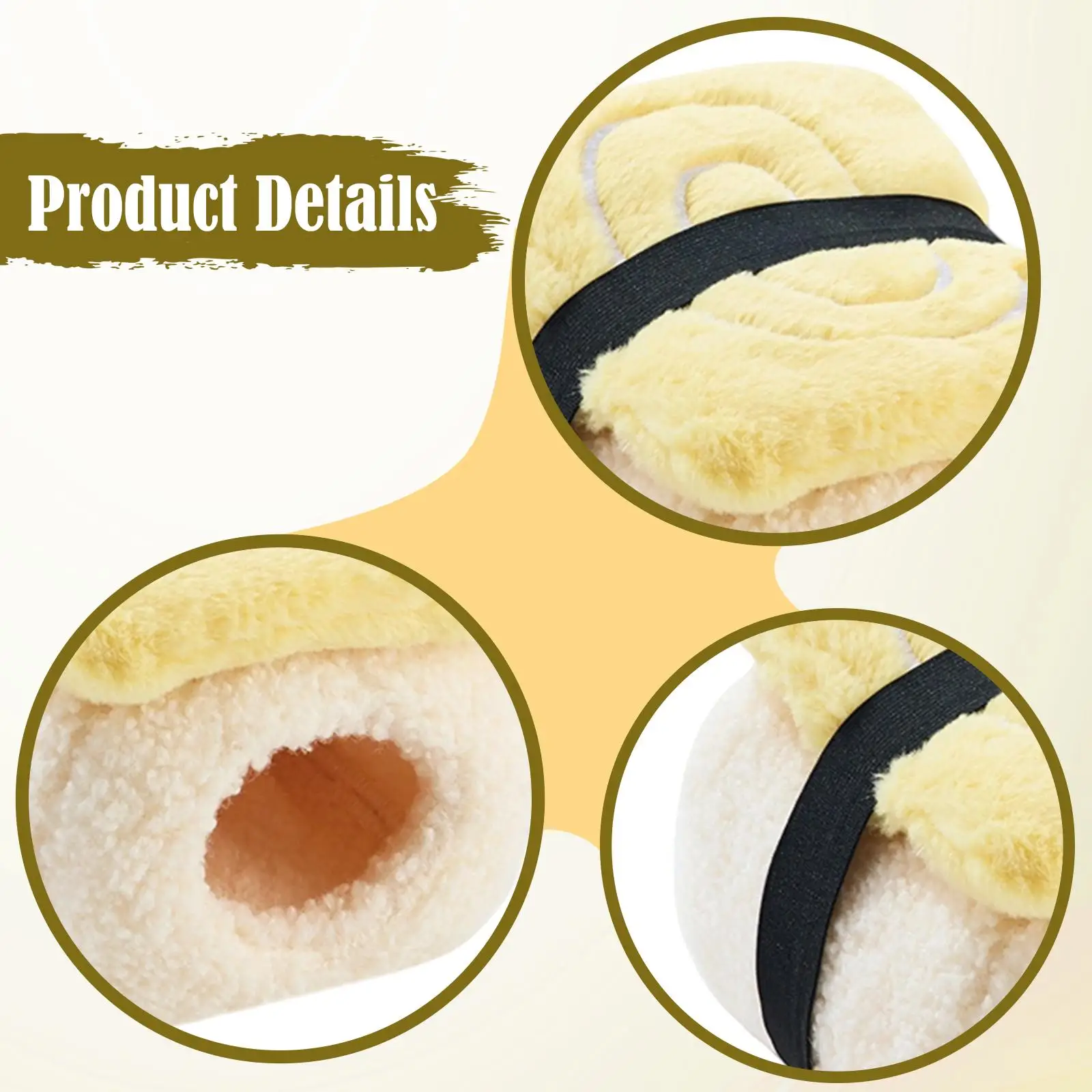 Small Animal Bed House Sushi Style PP Cotton Warm Nest Triple Layer Insulation for Hamster Rat Hideout - Image 5