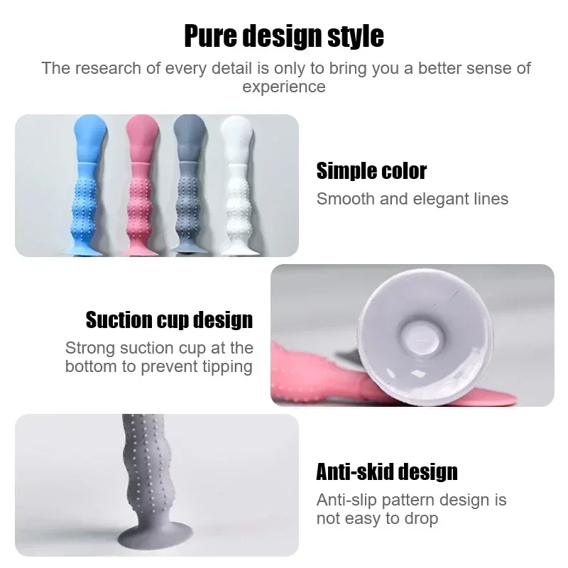 Silicone Pet Ointment Applicator Tear Stain Remover for Dogs Silicone Tear Stain Paste Brush with Suction Cup for Tear Stain Pet - Image 5