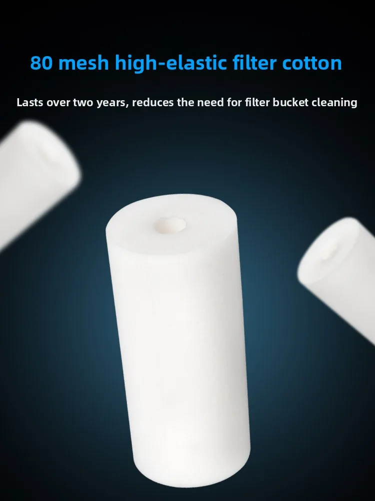 Netlea White Lance No. Pre-Filter Buet External High Densi Sponge Aquarium Filter Pet Fi Tank Water Circulation System - Image 4