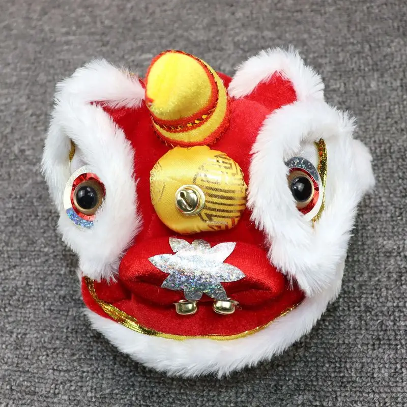 Chinese Style Chinese New Year Visiting Clothing Chinese New Year Lion Dance Pet Clothes Warm Winter Outfits for Cats Dogs - Image 5