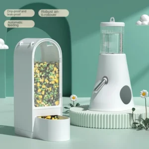 Anti rollover Hamster Water Kettle Leak Proof Large Capacity Hamster Feeding Drinking Pet Water Dispenser Pet Feeder Supplies
