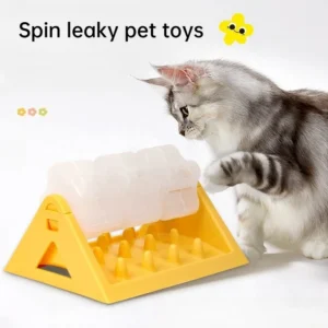 Cat Brain Training Rolling Toy Pet Supplies Pet Slow Eating Trainer Pet Products Intelligence Development Slow Release Toys