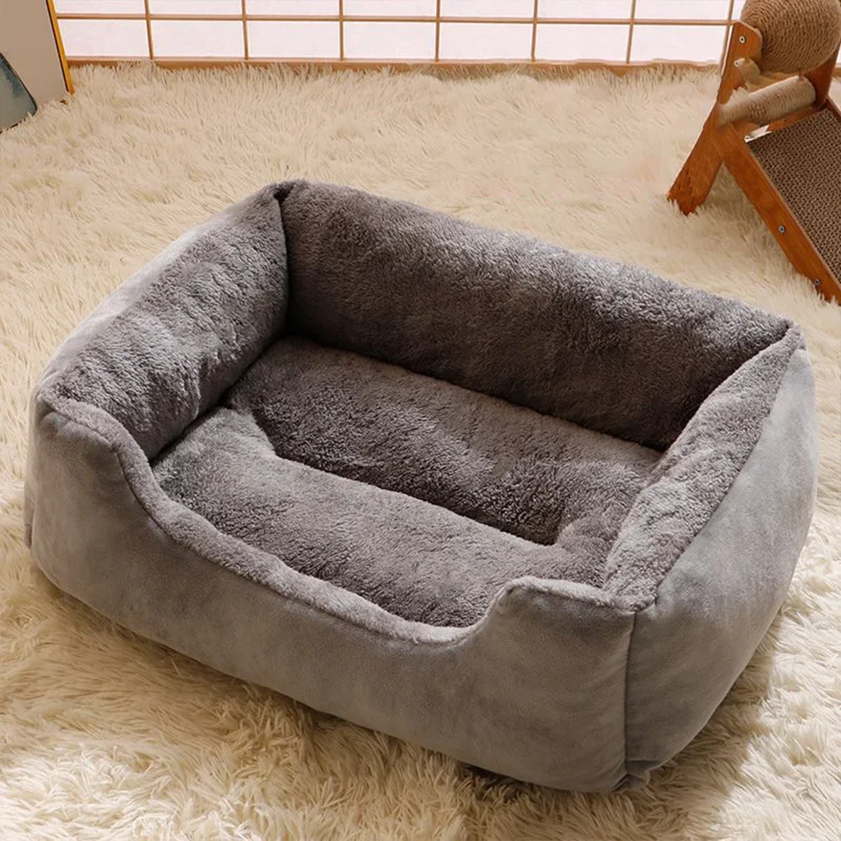 Bed for Cats Pet Products Cushions Kitten Goods Accessories Dog All Home Supplies Things Accessory Habitats Basket House Beds - Image 3