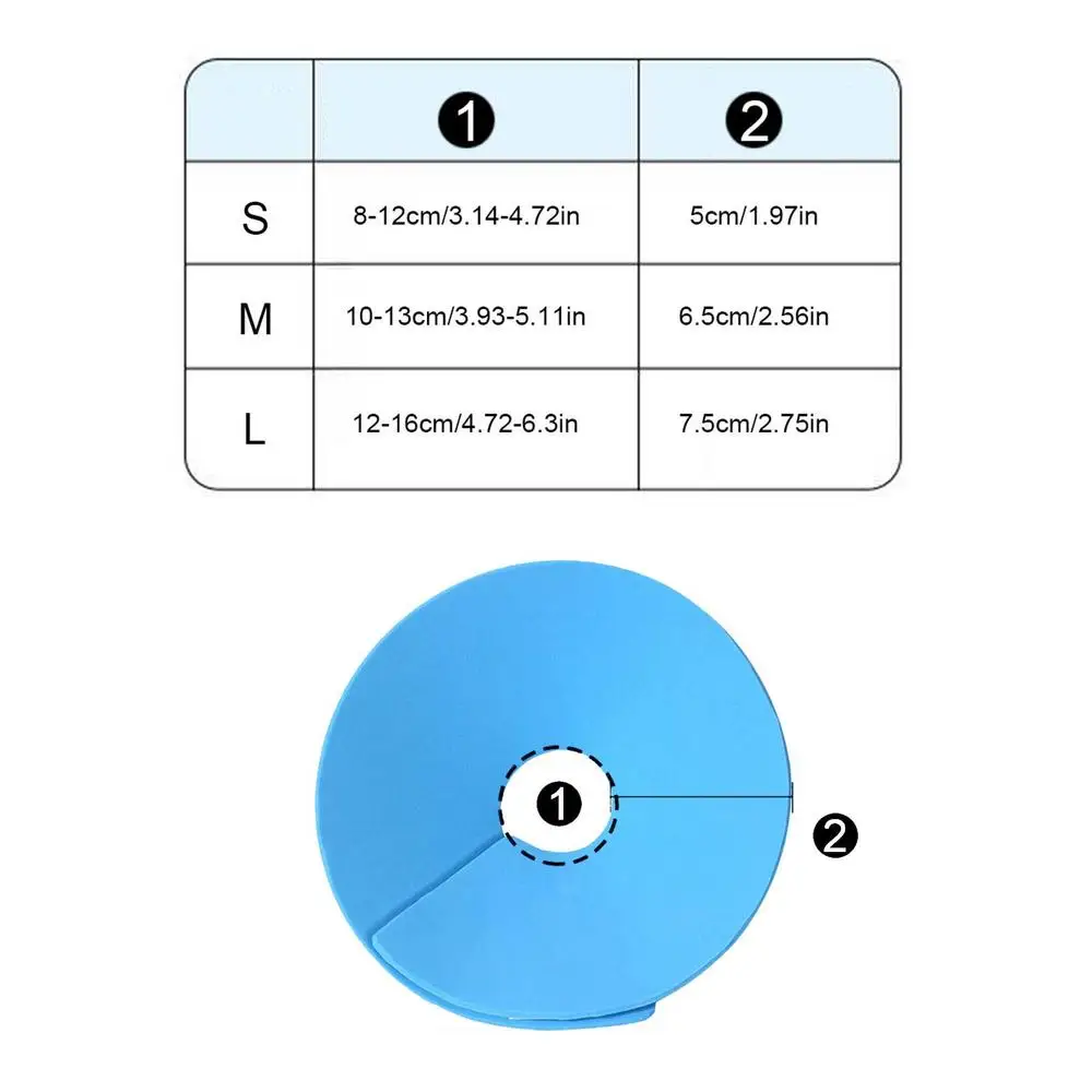Adjustable Recovery Cone for Small Animals - Comfortable Soft Anti Licking Collar for Wound Care for Birds, Bunny, Guinea Pigs - Image 7