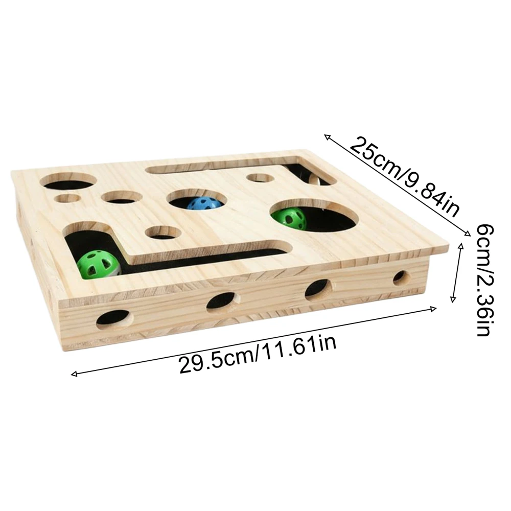 Cat Nail File Box Interactive Puzzle Scratcher Cat Nail Scratch Enrichment Box for Pet Exercise Training Boredom Travel Living - Image 7