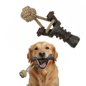 Rugged Rope Tug Toy for Multiple Dogs - Durable Chew Toy Promotes Dental Care and Reduces Boredom