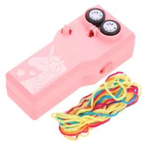 1Set Electric Rope Launcher Propeller High Speed String Shooter for Dogs Cats Party Tricky Game Adult Decompression Device