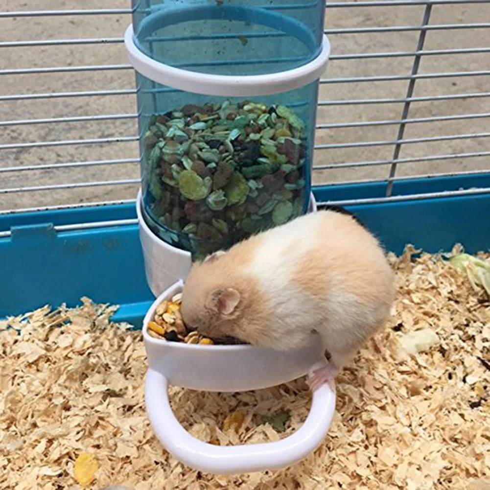 Automatic Hamster Dispenser Rabbit Bird Small Animal Feeding Pet Food Feeder/Water Feeder Pet Water Feeder Water Bottle bowl - Image 3