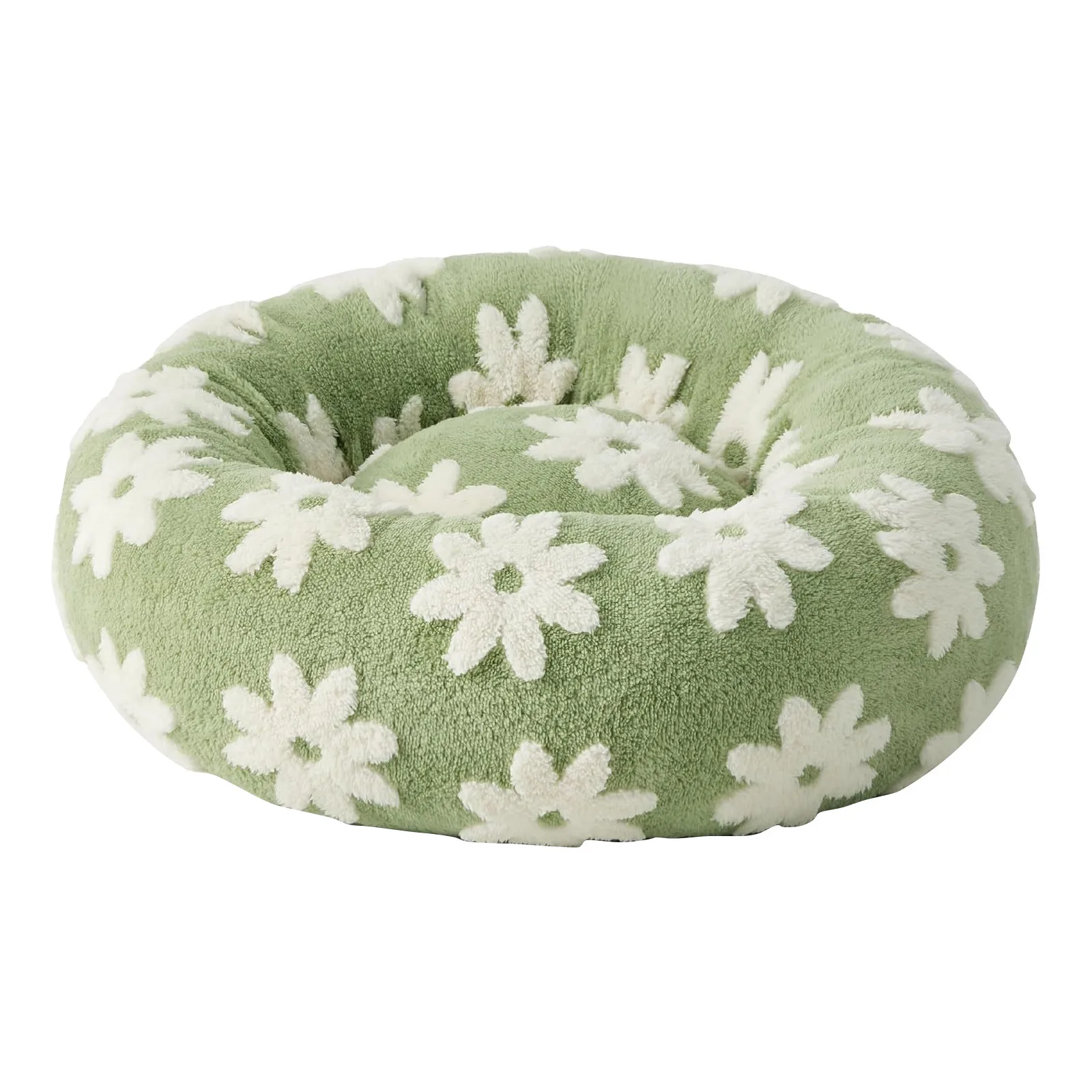 Sky Clouds Small Dog Kennel Cute Dog Bed For Pet Washable Puppy Beds Cozy Rectangle Orthopedic Pet Sofa Shaggy Plush Slip Bottom - Image 9