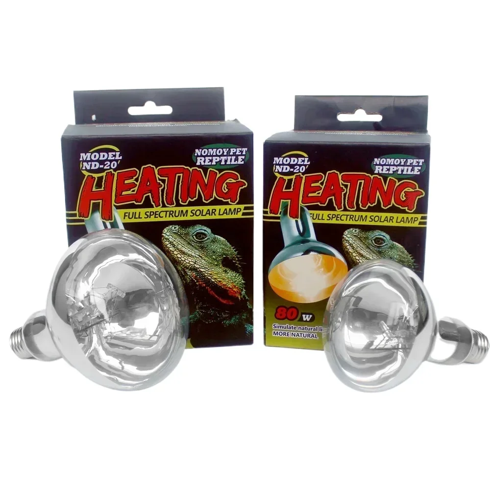 Nomoy 110 220V UVA+UVB Pet Crawling Pet Turtle Lizard Heating Calcium Supplement Tanning Lamp Full Spectrum Sun Lamp - Image 3