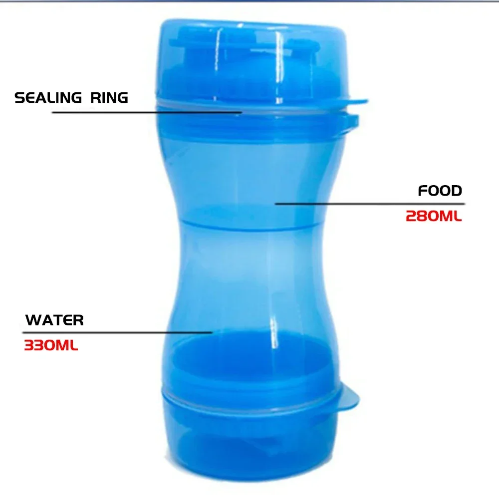 Outdoor Portable Pet Dog Water Bottle Training Food Storage Bottle PP Dogs Water Dispenser for Large Dogs Pets Accessories Stuff - Image 5