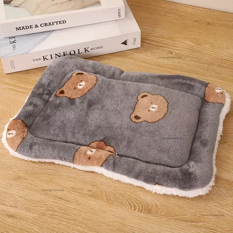 Chinchilla Rabbit Soft Bed Mat House Nest Hamster Accessories Small Animal Guinea Pig Hamster Bed House Winter Warm Squirrel - Image 8