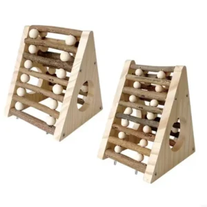 Durability Hamster House Cooling Shelter with Exercise Climbing for Dwarf Hamsters Gerbil Cages Y5GB