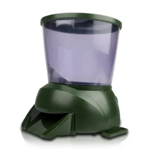 Large Capacity Automatic Fish Feeder, Battery-Powered Automatic Fish Feeding Device, Timed and Quantitative