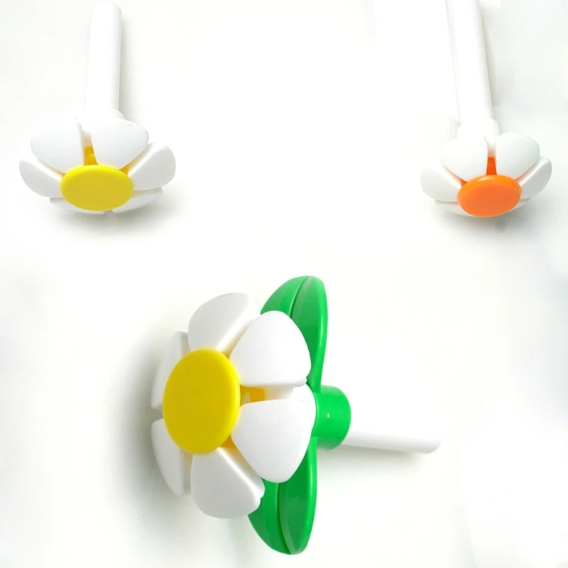 Cat Fountain Replacement Flower Nozzle Head for Dogs Round Cubic Stainless Steel Top Water Dispenser Yellow Orange - Image 5