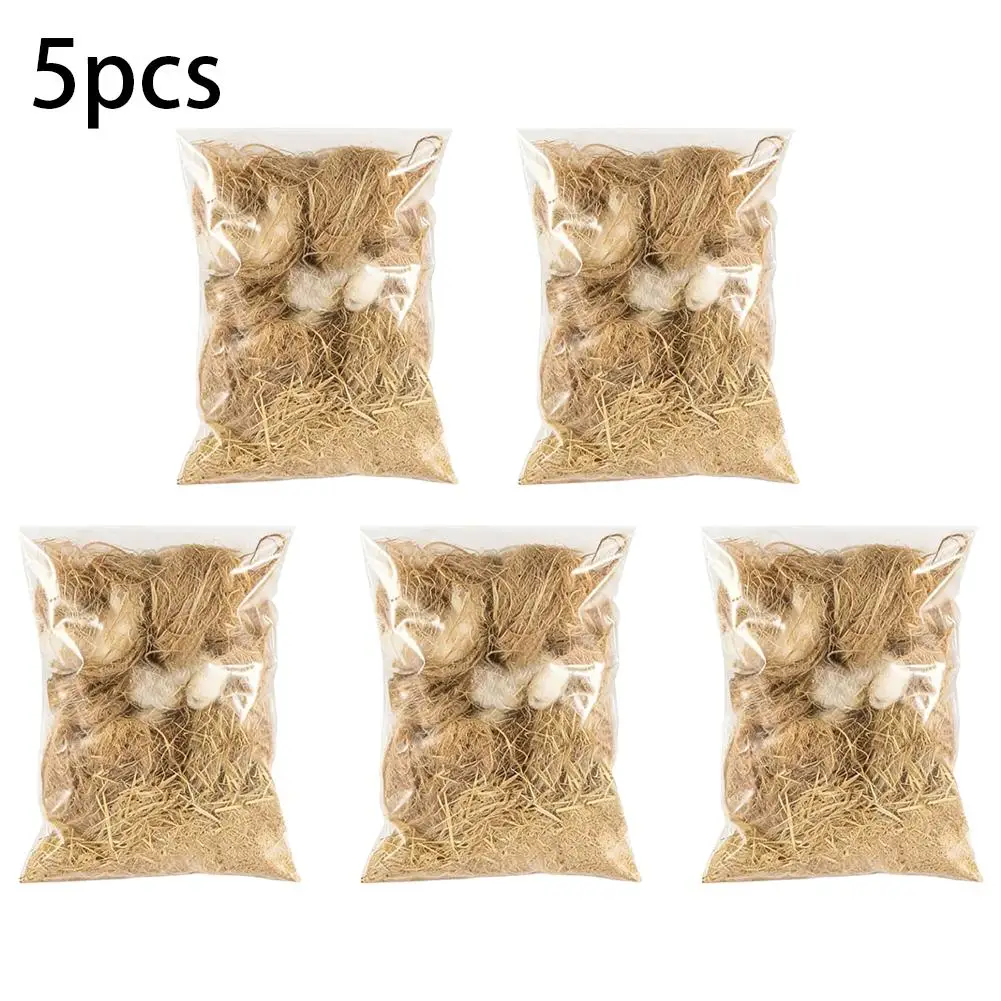 40g Soft Bird Nesting Fiber Jute Blend Natural Cage Bedding for Canaries Goldfinches Javanese Sparrows Parrots to Build Nests - Image 7