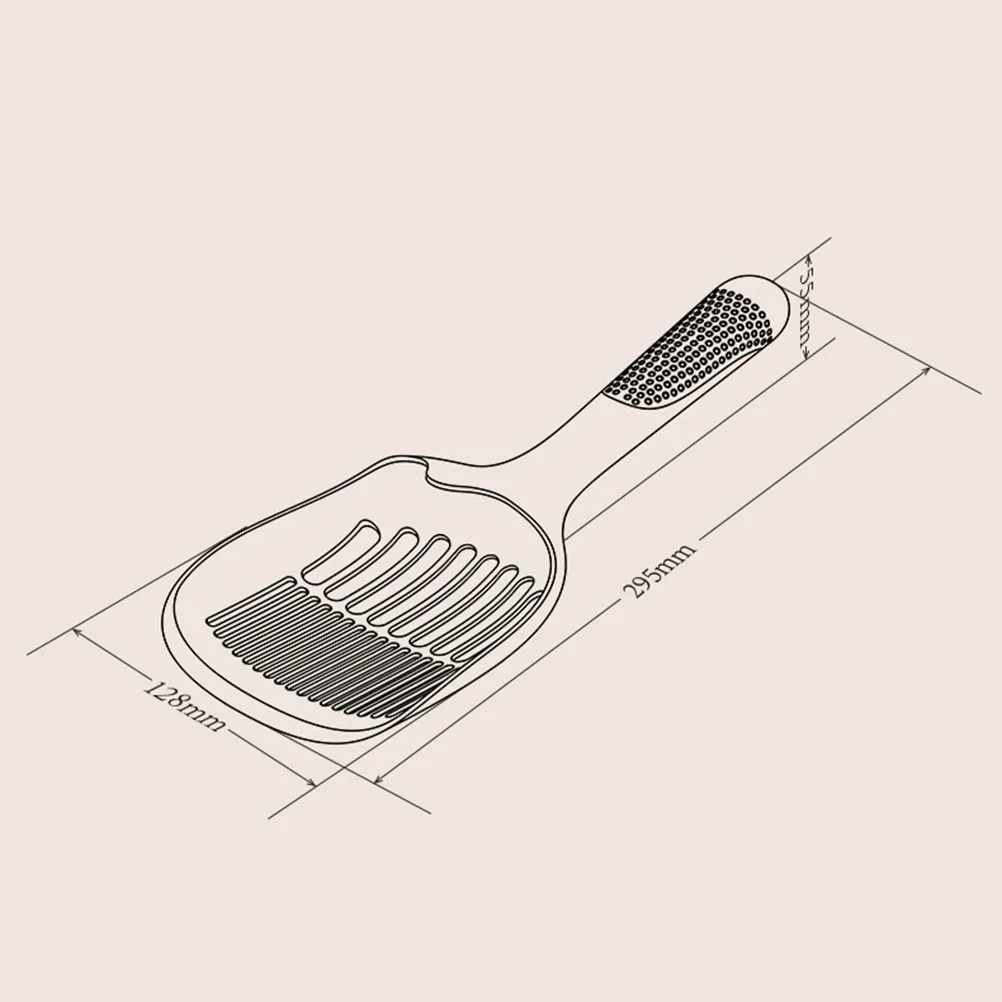2Pcs Cat Litter Shovel Premium Plastic High Temperature Resistance Efficient Sifting Design Keeps Hands Clean Pet Shovel Utility - Image 5