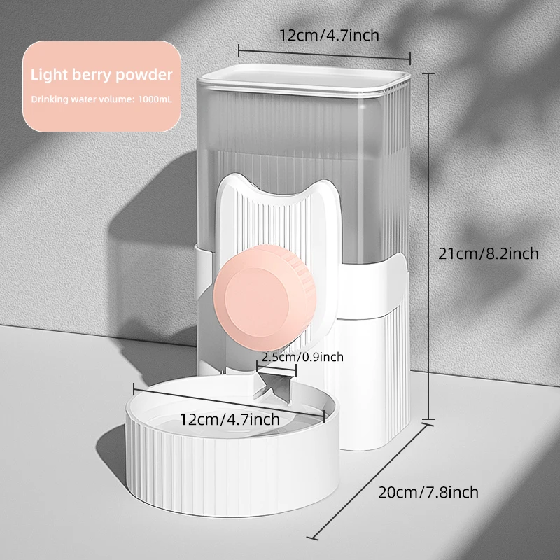HOOPET Pet Dog Cat Automatic Dispenser Food Water Bottle Cat Bowl Feeding and Drinking Dog Water Pet Feeding Bowl Pet Supplies - Image 6