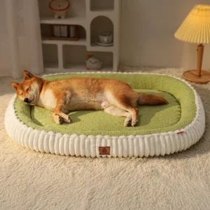 Winter Orthopedic Dog Bed for Dogs Breeds,Egg Crate Foam Dog Sofa Beds,Pet Couch Bed with Four Sided Bolster,Non-Slip Bottom
