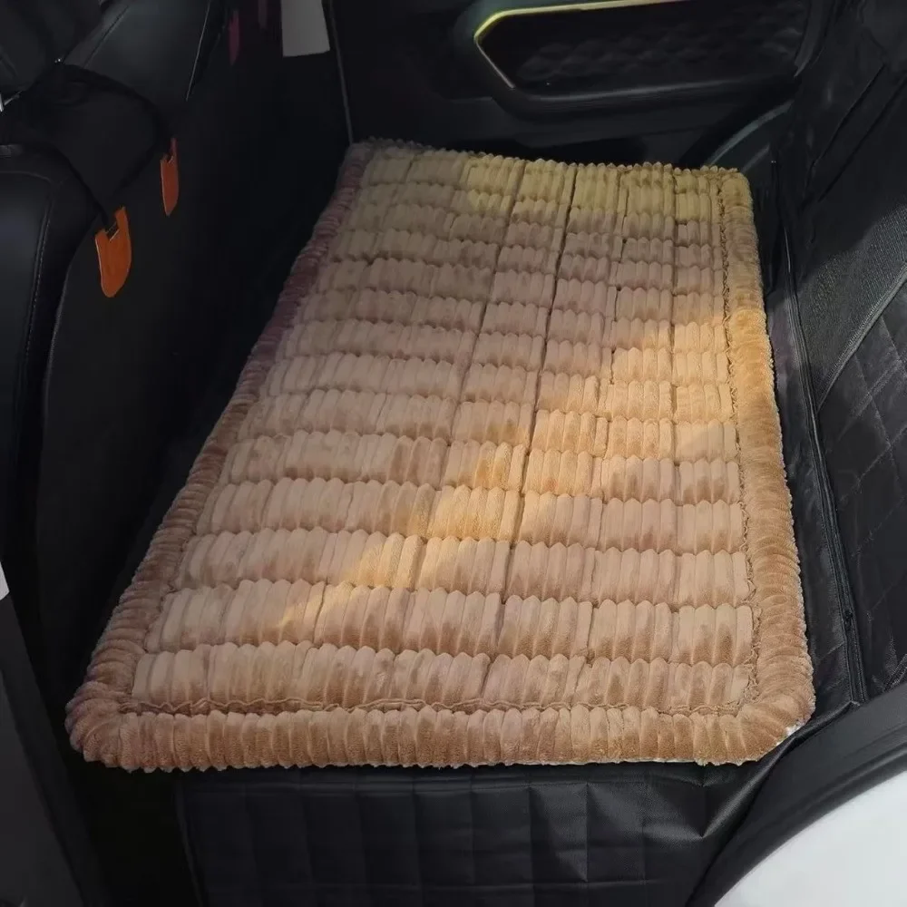 New Durable High Quality Multi-Purpose Backseat Pet Bed Mat Thick Breathable Plaid Dog Bed Washable Dog Car Seat Cover - Image 9