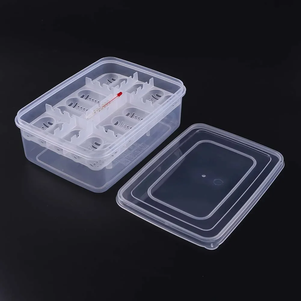 16 Grids Reptiles Egg Incubator Tray Lizard Snake Eggs Hatcher Plastic Case Box - Image 5